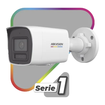 Cámara Bala IP / 2 Megapixel / Dual Light 30 m (98.4 ft) / ColorVu 0.001 Lux / Lente 2.8 mm / 115° FOV / IP67 / PoE — vista 2