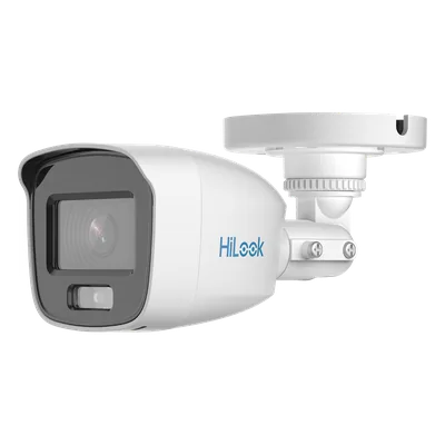 Cámara Bala TURBOHD / 2 MP 1080p / Color 24/7 / Lente 2.8 mm 102° / Luz Blanca 20 m (65.6 ft) / IP66 / Policarbonato