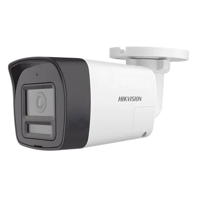 Cámara Bala TURBOHD / 4K 8 Megapixel / Lente 2.8 mm / Ángulo 113° / Dual Light IR 30 m (98.4 ft) + Luz Blanca 20 m (65.6 ft) / Audio Bidireccional / IP67 / dWDR