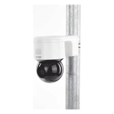 Cámara Domo PT IP / 4 Megapixel / Imagen Color 24/7 / Luz Blanca 30 m (98.4 ft) / Lente 4 mm / Audio Bidireccional / IP66 / PoE+ — vista 3