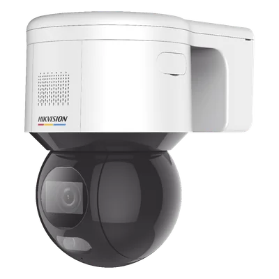 Cámara Domo PT IP / 4 Megapixel / Imagen Color 24/7 / Luz Blanca 30 m (98.4 ft) / Lente 4 mm / Audio Bidireccional / IP66 / PoE+