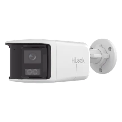 Cámara Bala IP / 8 Megapixel / Imagen Panorámica 180° / Dual Light 30 m (98.4 ft) / PoE / Audio Bidireccional / IP67 — vista 1