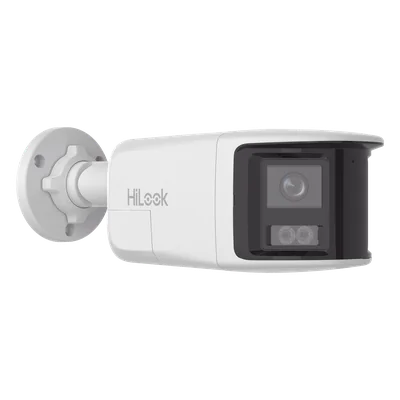 Cámara Bala IP / 8 Megapixel / Imagen Panorámica 180° / Dual Light 30 m (98.4 ft) / PoE / Audio Bidireccional / IP67 — vista 2