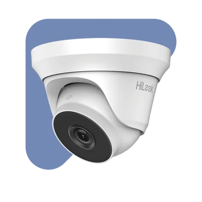 Cámara Turret TURBOHD / 2 Megapixel 1080p / Lente 2.8 mm / 103° / IR EXIR 40 m (131.2 ft) / 4 Tecnologías / IP66 — vista 2