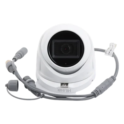 Cámara Turret TURBOHD / 2 Megapixel 1080p / Gran Angular 106.4° / IR EXIR 30 m (98.4 ft) / Audio por Coaxitron / IP66 / 4 Tecnologías — vista 3