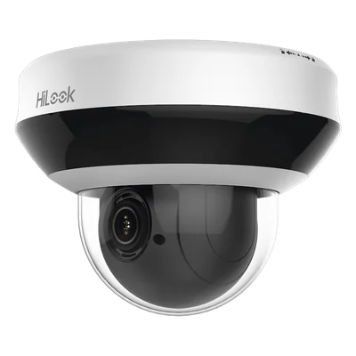 Mini PTZ IP / 4 Megapixel / Zoom Óptico 4X / IR EXIR 20 m (65.6 ft) / WDR 120 dB / Audio Bidireccional / PoE / IK10 / IP66