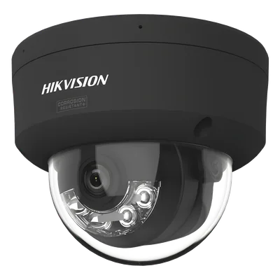 Domo IP 6 Megapixel / Lente 2.8 mm / 98.4 pies IR + Luz Blanca / 2 Micrófonos / IP67 / WDR 130 dB / AcuSense 3.0 / NEMA 4X / AcuSeek / Metal