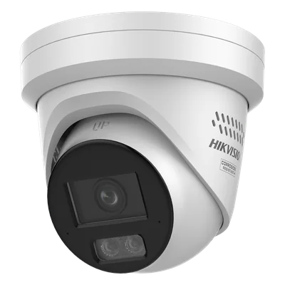 Turret IP / 8 MP / Lente 2.8 mm / 30 m IR + 98 ft Luz Blanca / Audio 2 Vías / IP67 NEMA 4X / WDR 130 dB / AcuSense 3.0