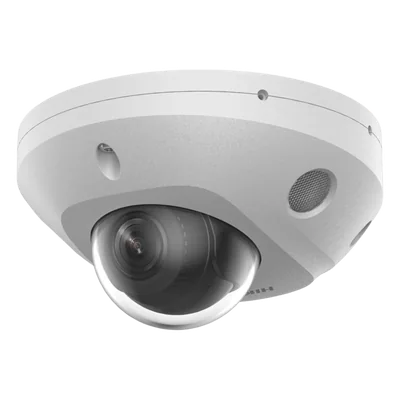 Mini Domo IP / 4 Megapixel / Dual Light 30 m (98.4 ft) / WDR 120 dB / IP67 / PoE / MicroSD 512 GB — vista 1