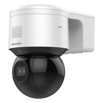 Domo PTZ IP / 4 Megapixel / 4X Zoom Óptico / IR EXIR 50 m (164 ft) / WDR 120 dB / AcuSense / Luz Estroboscópica y Sirena / PoE+ / IP66 — vista 1
