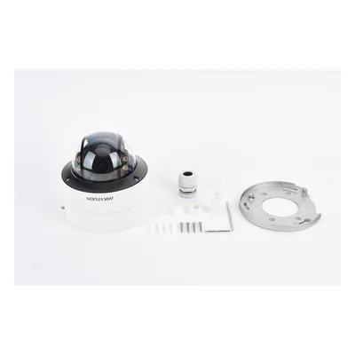 Domo IP / 4 MP / Color 24/7 / Lente Varifocal 3.6-9 mm / Luz Blanca 40 m (131 pies) / WDR 130 dB / IP67 / IK10 / AcuSense / MicroSD 512 GB — vista 3