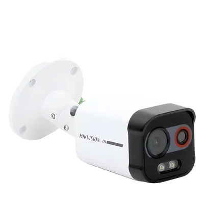 Cámara Bala IP Biespectral Térmica y Óptica / Térmica 96 x 72 / Óptica 4 MP ColorVu / VCA Perimetral / IR 30 m (98.4 ft) / IP67 / PoE — vista 5