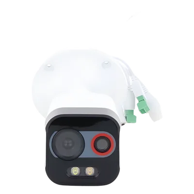 Cámara Bala IP Biespectral Térmica y Óptica / Térmica 96 x 72 / Óptica 4 MP ColorVu / VCA Perimetral / IR 30 m (98.4 ft) / IP67 / PoE — vista 2