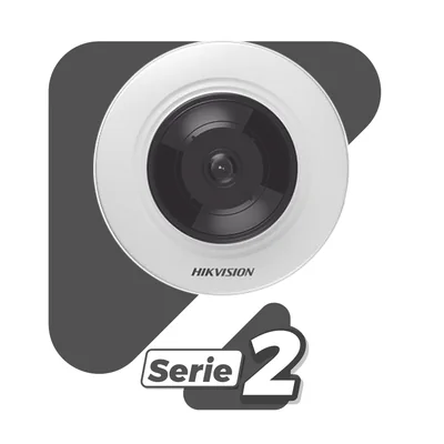 Mini Cámara Fisheye IP / 5 Megapixel / Panorámica 180°-360° / IR 8 m (26.2 ft) / Audio Integrado / PoE / Alarmas I/O — vista 5