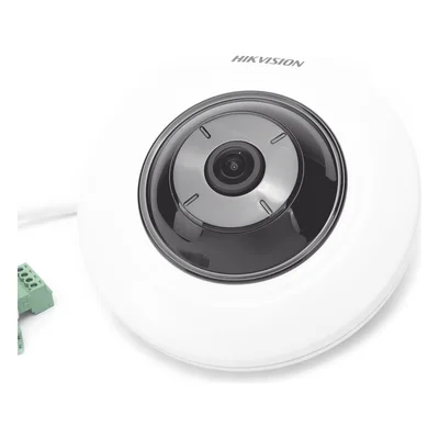 Mini Cámara Fisheye IP / 5 Megapixel / Panorámica 180°-360° / IR 8 m (26.2 ft) / Audio Integrado / PoE / Alarmas I/O — vista 3