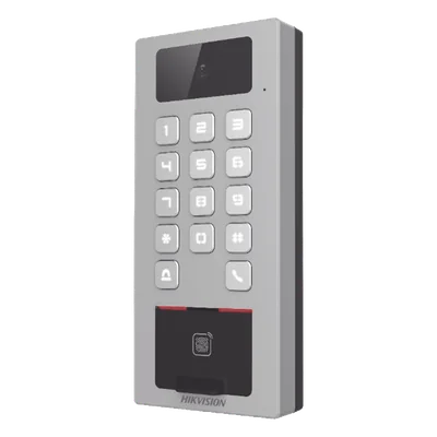 Terminal de Control de Acceso / Videoportero Multiapartamento / 2 Megapixel / IP65 & IK09 / 10,000 Huellas / 100,000 Tarjetas / PoE / 2 Relays / Wi-Fi — vista 2