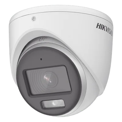 Cámara Turret TURBOHD / 3K 5 Megapixel / Color 24/7 / Luz Blanca 20 m (65.6 ft) / Micrófono Integrado / IP67 / 4 Tecnologías / dWDR — vista 1