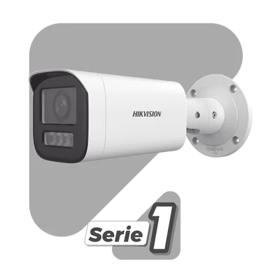 Cámara Bala IP / 4 Megapixel / Dual Light 50 m (164 ft) / Lente Motorizado 2.8-12 mm / Audio Bidireccional / IP67 / PoE / WDR 120 dB — vista 2