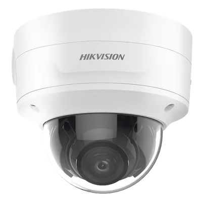 Domo IP / 4 Megapixel / Lente Mot. 2.7 a 13.5 mm / IR EXIR 40 m (131.2 ft) / IP66 / IK10 / DarkFighter / Audio y Alarma I/O / PoE+ / Micro SD / 4 Analíticos IA — vista 3