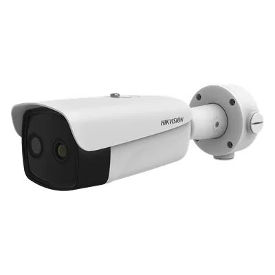 Bala IP Térmica  384 X 288 / Lente 25 mm / Termométrica / Detección de Temperatura / Detección de Fuego / Exterior IP66 / MicroSD