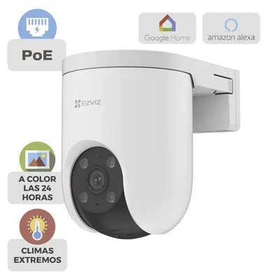 Cámara PT IP / 3 Megapixel / Panorámico 360° / IR 30 m (98.4 ft) / PoE / Audio Bidireccional / IP65 — vista 4