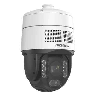 Cámara Domo PTZ IP / 4 Megapixel / 32X Zoom Óptico / IR 200 m (656.2 ft) / Alerta Audible y Luz Estroboscópica 100 m (328.1 ft) / AcuSense / Autoseguimiento 2.0 / IP67 / IK10 / Hi-PoE — vista 2