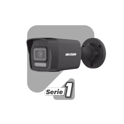 Cámara Bala IP / 4 Megapixel / Dual Light 30 m (98.4 ft) / Lente 2.8 mm / 98° / Audio / IP67 / PoE — vista 2