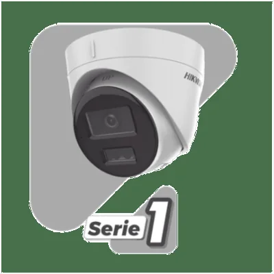Cámara Turret IP / 4 Megapixel / Dual Light 30 m (98.4 ft) / Lente 2.8 mm / AcuSense Lite / Audio Integrado / IP67 / PoE — vista 2