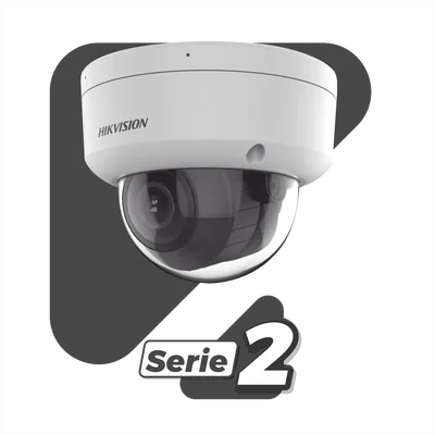 Cámara Domo IP / 8 Megapixel / Lente Motorizado 2.8-12 mm / Dual Light 40 m (131.2 ft) / WDR 120 dB / IP67 IK10 / PoE 802.3af — vista 2