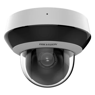 Mini Domo PTZ IP / 2 Megapixel / 4X Zoom Óptico / IR EXIR 20 m (65.6 ft) / WDR 120 dB / Audio Integrado / IP66 / IK10 / PoE