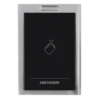 Lector de Tarjetas MIFARE / Frecuencia 13.56 MHz / Protocolo Wiegand W26/W34 / RS-485 / IP64 / Montaje en Pared