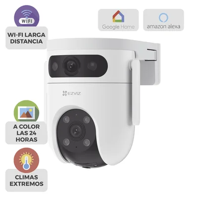 Cámara PT IP / Doble Lente 10 Megapixel / 3K 2880x1620 / Wi-Fi 2.4 GHz / IR 30 m (98.4 ft) / Visión Nocturna a Color / Audio Bidireccional 100 dB / IP65 — vista 5