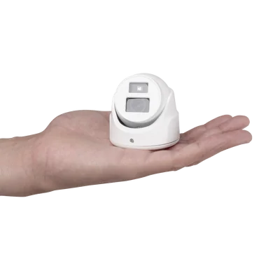 Cámara Turret TURBO HD / 2 Megapixel / Gran Angular 106° / IR EXIR 20 m (65.6 ft) / 4 Tecnologías / IP67 / dWDR