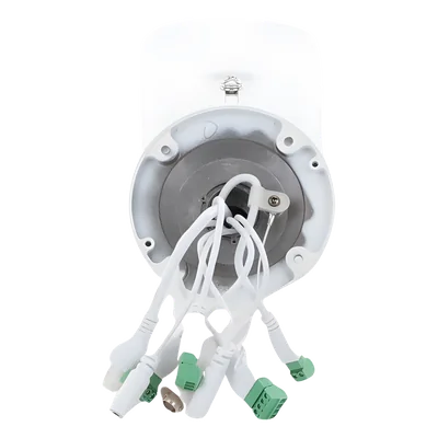 Cámara Bala IP Dual / Térmica 256 x 192 / Óptica 4 Megapixel / IR 30 m (98.4 ft) / PoE / Termométrica / Sirena / IP66 — vista 4