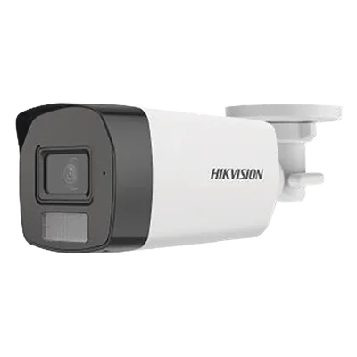 Cámara Bala TURBOHD / 3K 5 Megapixel / Dual Light 40 m (131.2 ft) / Gran Angular 104.5° / IP67 / Micrófono / 4 Tecnologías