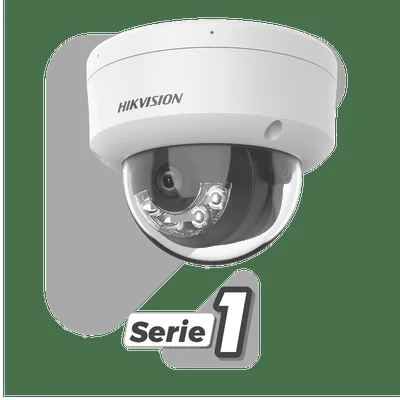 Cámara Domo IP / 2 Megapixel / Dual Light 30 m (98.4 ft) / AcuSense Lite / Micrófono Integrado / IK08 / IP67 / PoE — vista 4