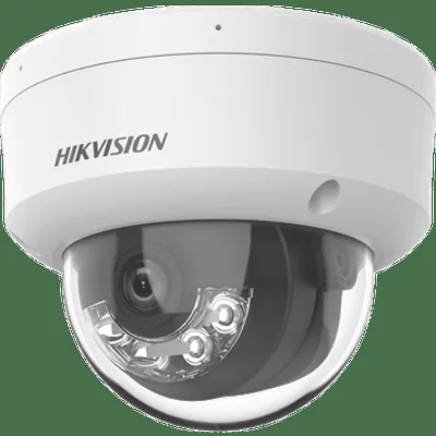 Cámara Domo IP / 2 Megapixel / Dual Light 30 m (98.4 ft) / AcuSense Lite / Micrófono Integrado / IK08 / IP67 / PoE — vista 1