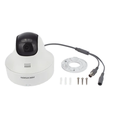 Cámara Domo Turret Turbo HD / 2 Megapixel / Dual Light 25 m (82 ft) IR + 20 m (65.6 ft) Luz Blanca / Audio Bidireccional / Interior — vista 8