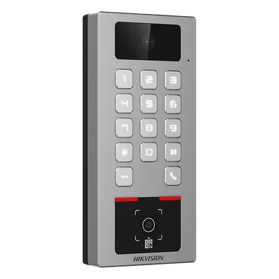 Terminal de Control de Acceso / Lector QR Exterior / Videoportero 2 MP / IP65 & IK09 / 100,000 Tarjetas / 300,000 Eventos / Bluetooth y App — vista 2