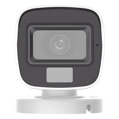 Cámara Bala TURBOHD / 2 Megapixel / Dual Light 20 m (65.6 ft) IR + 20 m (65.6 ft) Luz Blanca / Lente 2.8 mm / 100° Ángulo de Visión / Audio por Coaxitron / IP66 / Metal — vista 2