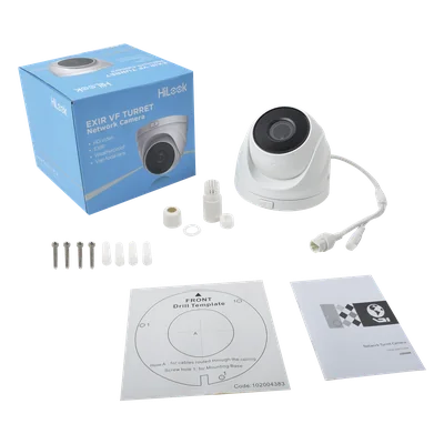 Turret IP / 4 MP / Lente Motorizado 2.8-12 mm / IR 30 m / PoE / IP67 / WDR 120dB / Micro SD 256 GB / H.265+ / 98 pies IR — vista 3