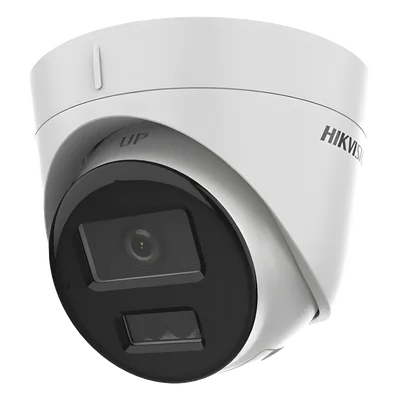 Cámara Turret IP / 2 Megapixel / Dual Light IR 30 m (98.4 ft) + Luz Blanca 20 m (65.6 ft) / Lente 2.8 mm / 103° / Audio Integrado / IP67 / PoE