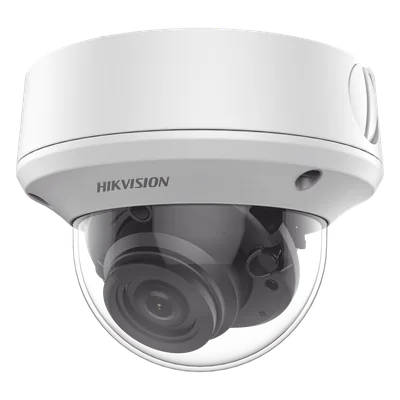 Domo TURBOHD / 5 MP / Lente Motorizado 2.7-13.5 mm / IR EXIR 40 m / IK10 / IP67 / dWDR / 131 pies