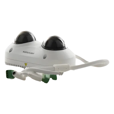 Cámara IP Dual-Lente / 5 Megapixel / 2.8 mm Fijo / WDR 120 dB / IR 10 m (32.8 ft) / IP67 / IK10 / PoE / Audio y Alarma — vista 4