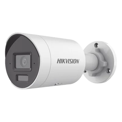 Cámara Bala IP / 8 Megapixel (4K) / Lente 2.8 mm / Dual Light 40 m (131.2 ft) / WDR 120 dB / PoE / IP67 / Micro SD 512 GB
