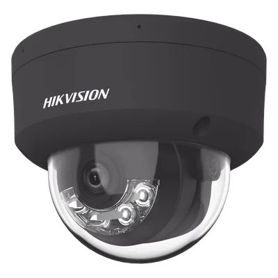 Cámara Domo IP / 4 Megapixel / Dual Light 30 m (98.4 ft) / Lente 2.8 mm / 104° / WDR 120 dB / IP67 / IK10 / PoE