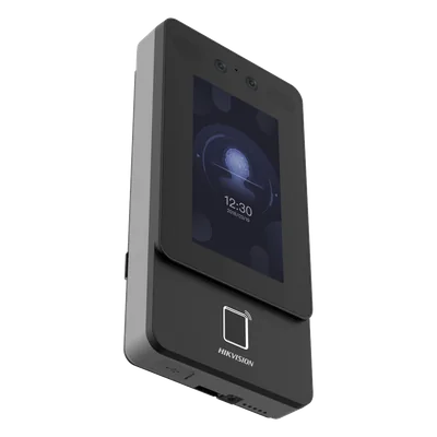 Terminal de Control de Acceso Facial / Reconocimiento 1,500 Rostros / Lector Prox EM 125 kHz / 3,000 Huellas / Pantalla Táctil 4.3" / PoE 802.3at / Wi-Fi / IP65 / -30°C a 60°C — vista 2