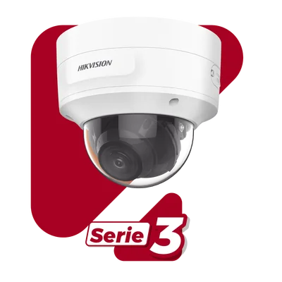 Cámara Domo IP / 8 Megapixel (4K) / Lente Motorizado 2.7-13.5 mm / IR EXIR 40 m (131.2 ft) / DarkFighter / Audio y Alarma I/O / PoE+ / IP66 / IK10 — vista 5