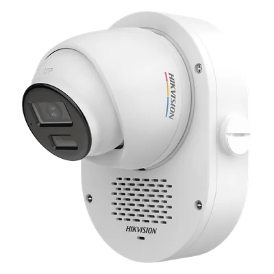 Cámara Turret TURBOHD / 2 Megapixel 1080p / Color 24/7 con Apertura F1.0 / Audio Bidireccional / Luz Blanca e IR 40 m (131.2 ft) / IP67 / Smart-Hybrid Light / 3D DNR