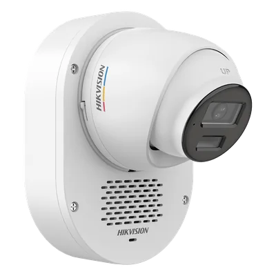 Cámara Turret TURBOHD / 2 Megapixel 1080p / Color 24/7 con Apertura F1.0 / Audio Bidireccional / Luz Blanca e IR 40 m (131.2 ft) / IP67 / Smart-Hybrid Light / 3D DNR — vista 3